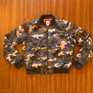 Camo Bomber Jacket